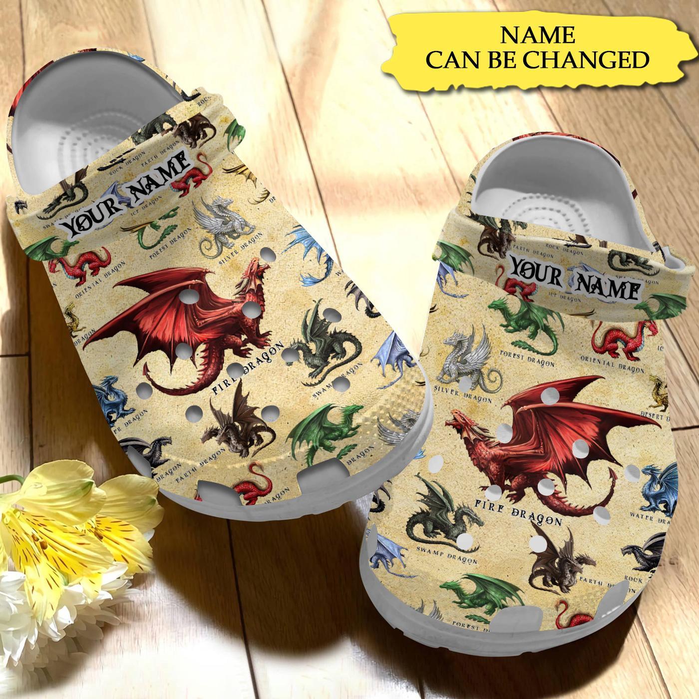 Dragon Of The World Crocs Crocband Clogs Shoes Comfortable For Men Women and Kids