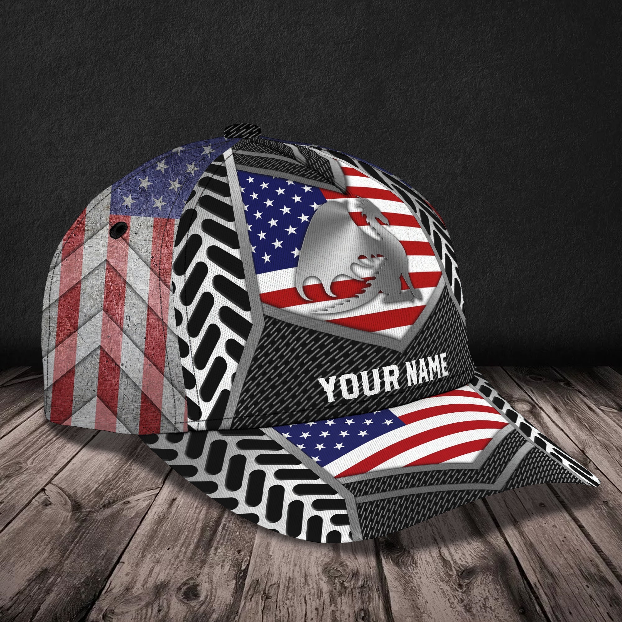 Dragon Personalized Name Cap - Custom Classic Cap, Personalized Gift Trucker Hats Custom Hats Gifts For Men & Women