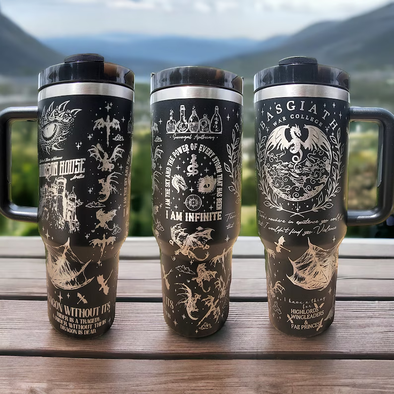 Dragon Rider Fourth Wing Custom Stanley Cup 40 oz 30 oz Tumbler With HandleTVC2301773