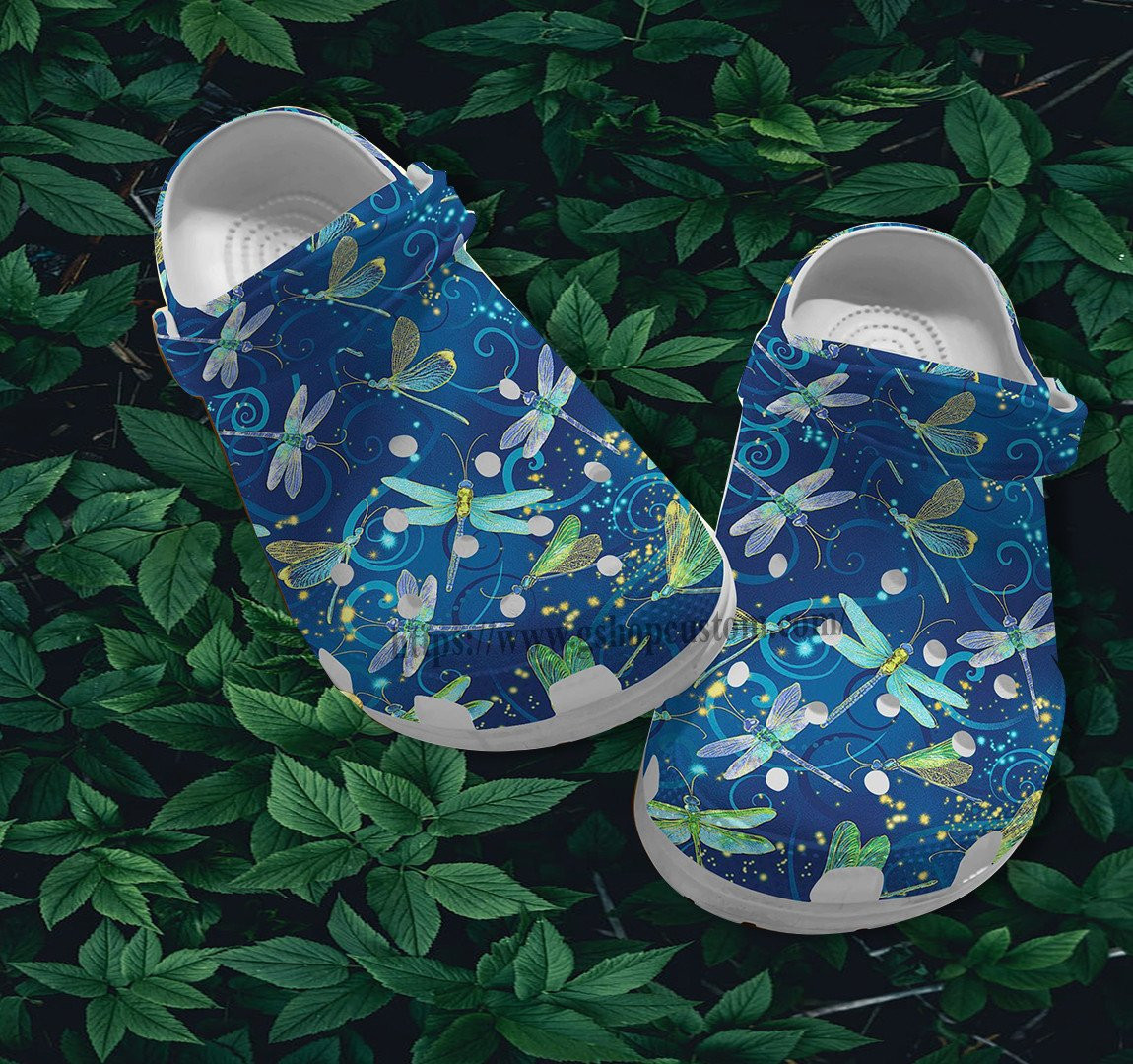 Dragonfly Boho Twinkle Croc Shoes Gift Step Mom- Dragonfly Dreamer Shoes Croc Clogs For Women