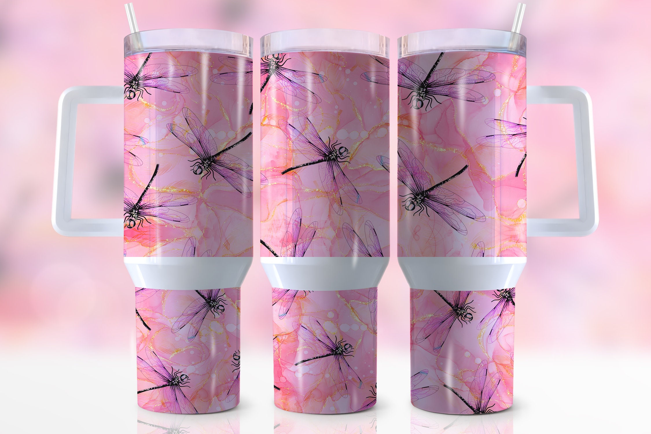 Dragonfly Custom Stanley Cup 40 oz 30 oz Tumbler With HandleTVC2301946