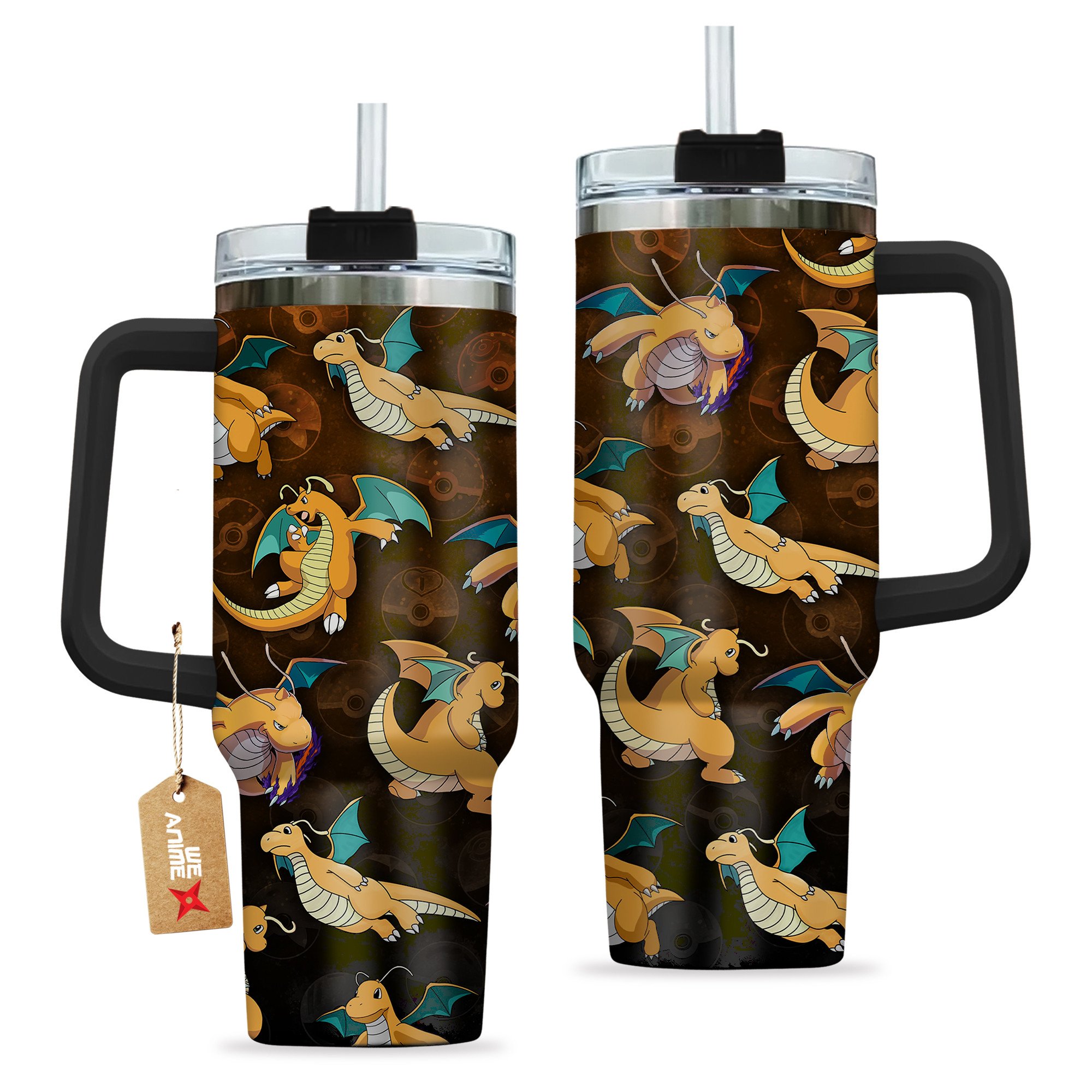 Dragonite Pokemon Anime Custom Stanley Cup 40 oz 30 oz Tumbler With HandleTVC2301219