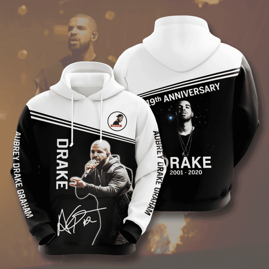 Drake 3D All Over Print Hoodie, Zip Hoodie