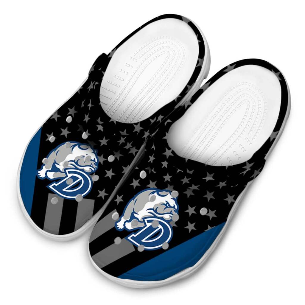 Drake Bulldogs Stellar Stripes Theme ClogTVC1801780 - Image 4