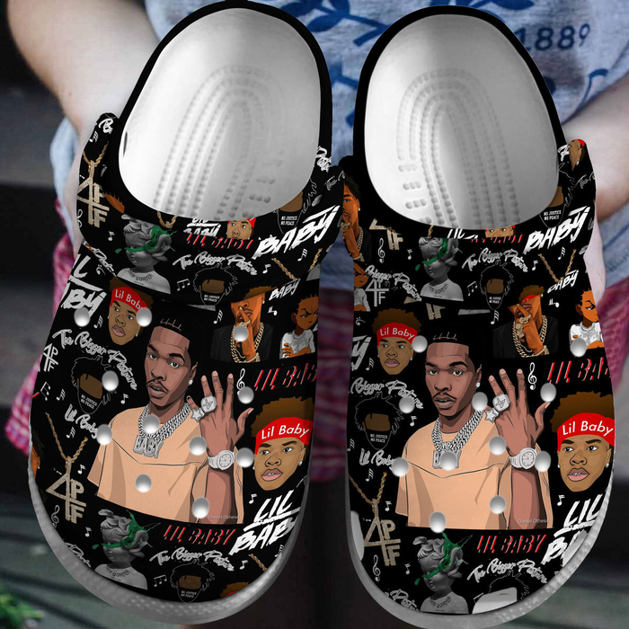 Drake Music Crocs Crocband Clogs Shoes Comfortable For Men Women and Kids