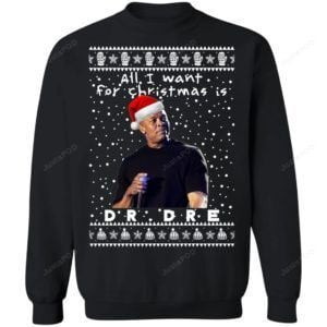 Drdre Rapper Ugly Christmas Sweater Adult 3D Funny Matching for family