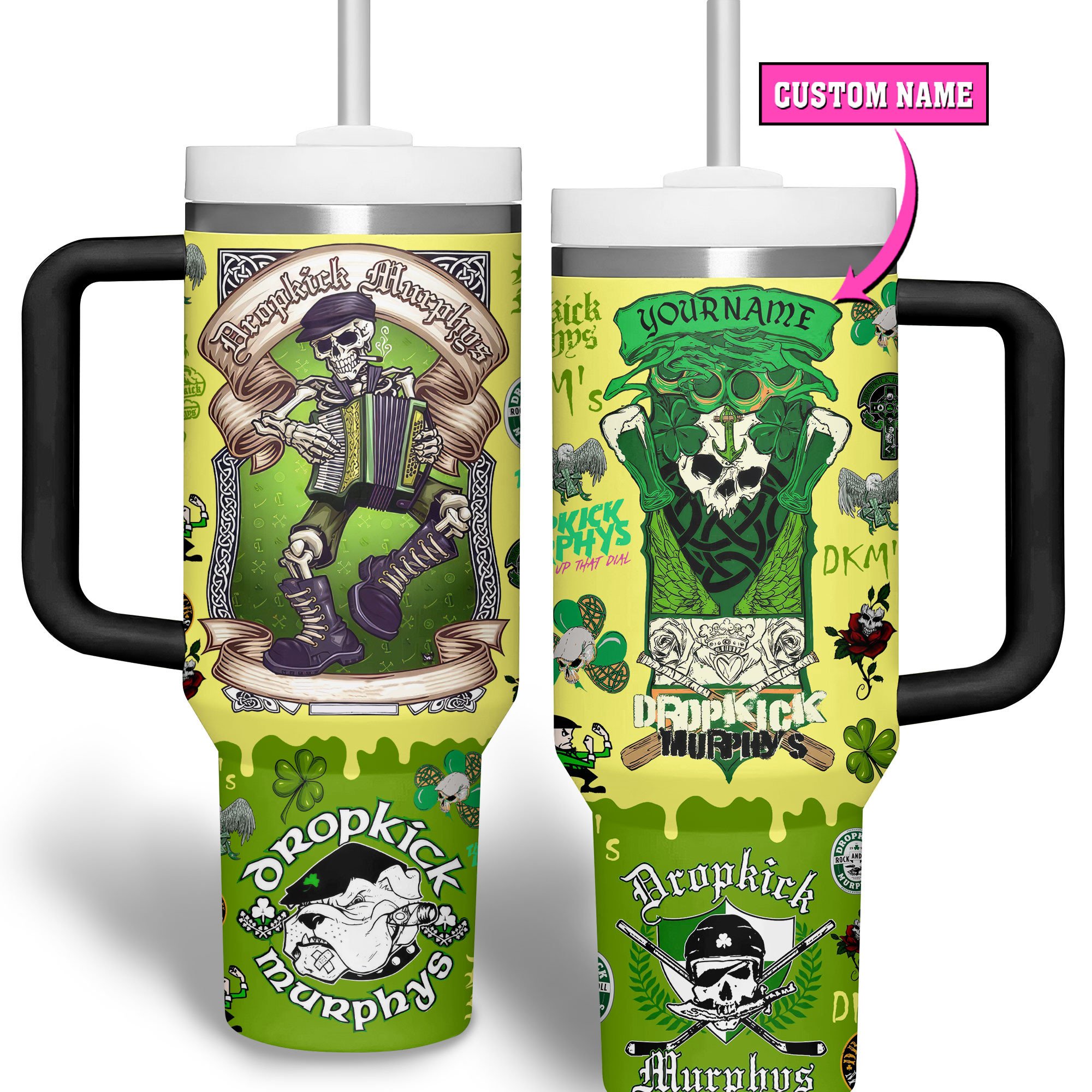Dropkick Murphys Music Custom Stanley Cup 40 oz 30 oz Tumbler With HandleTVC2301513