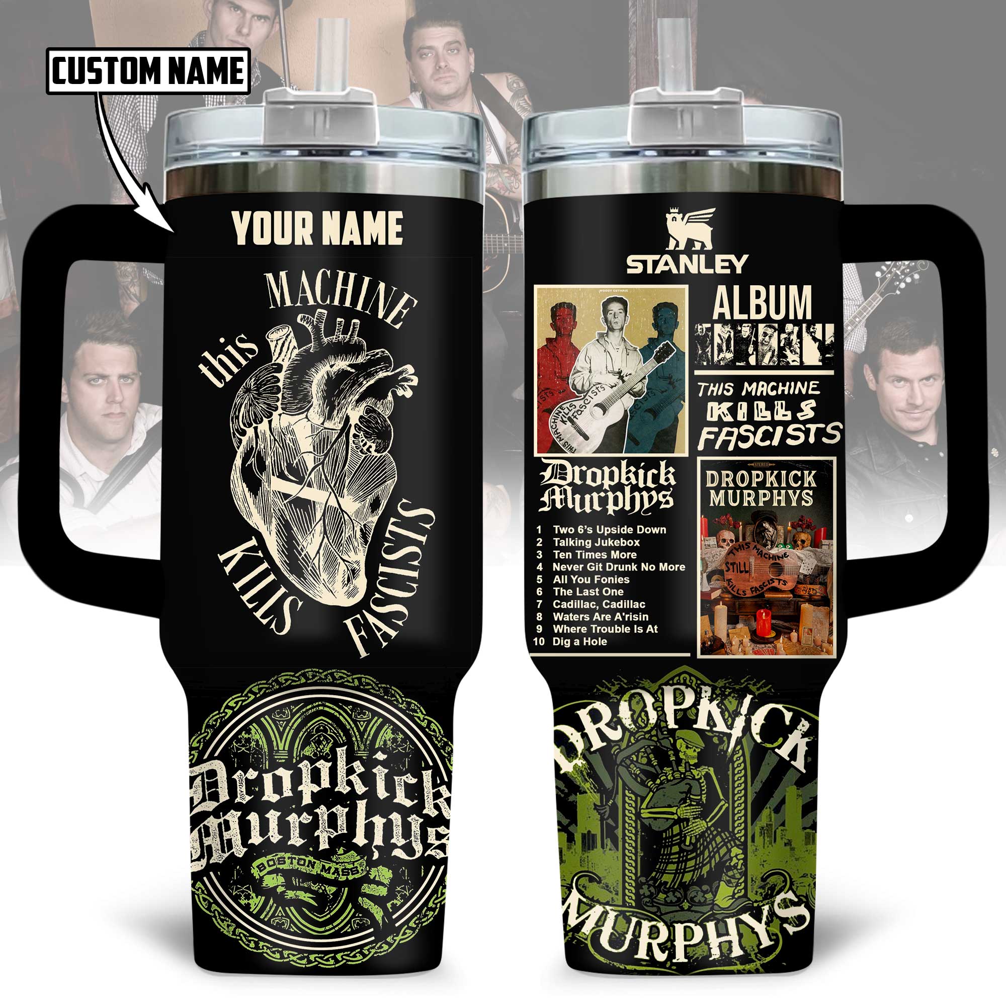Dropkick Murphys Music Custom Stanley Cup 40 oz 30 oz Tumbler With HandleTVC230192