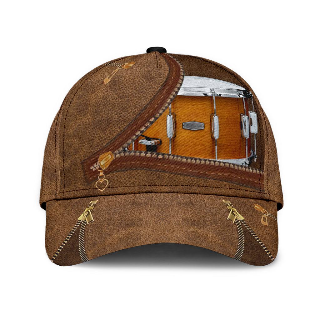Drum Classic Cap, Gift for Music Lovers, Drum Lovers Trucker Hats Custom Hats Gifts For Men & Women