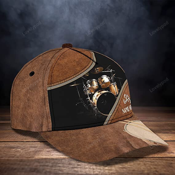 Drum Print Hat for Who Love Music 3D classic cap Trucker Hats Custom Hats Gifts For Men & Women