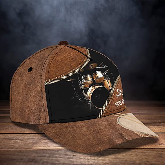 Drum Print Hat for Who Love Music Mens WoMen's 3D classic cap Trucker Hats Custom Hats Gifts For Men & Women