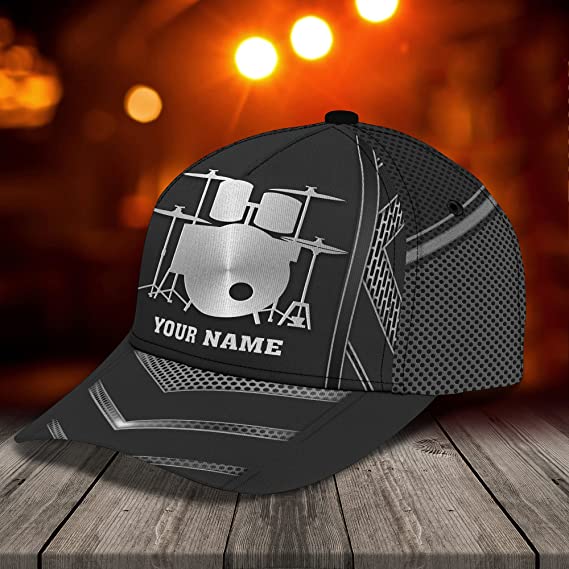 Drum Printed Hat for Music Lovers Mens WoMen's 3D classic cap Trucker Hats Custom Hats Gifts For Men & Women