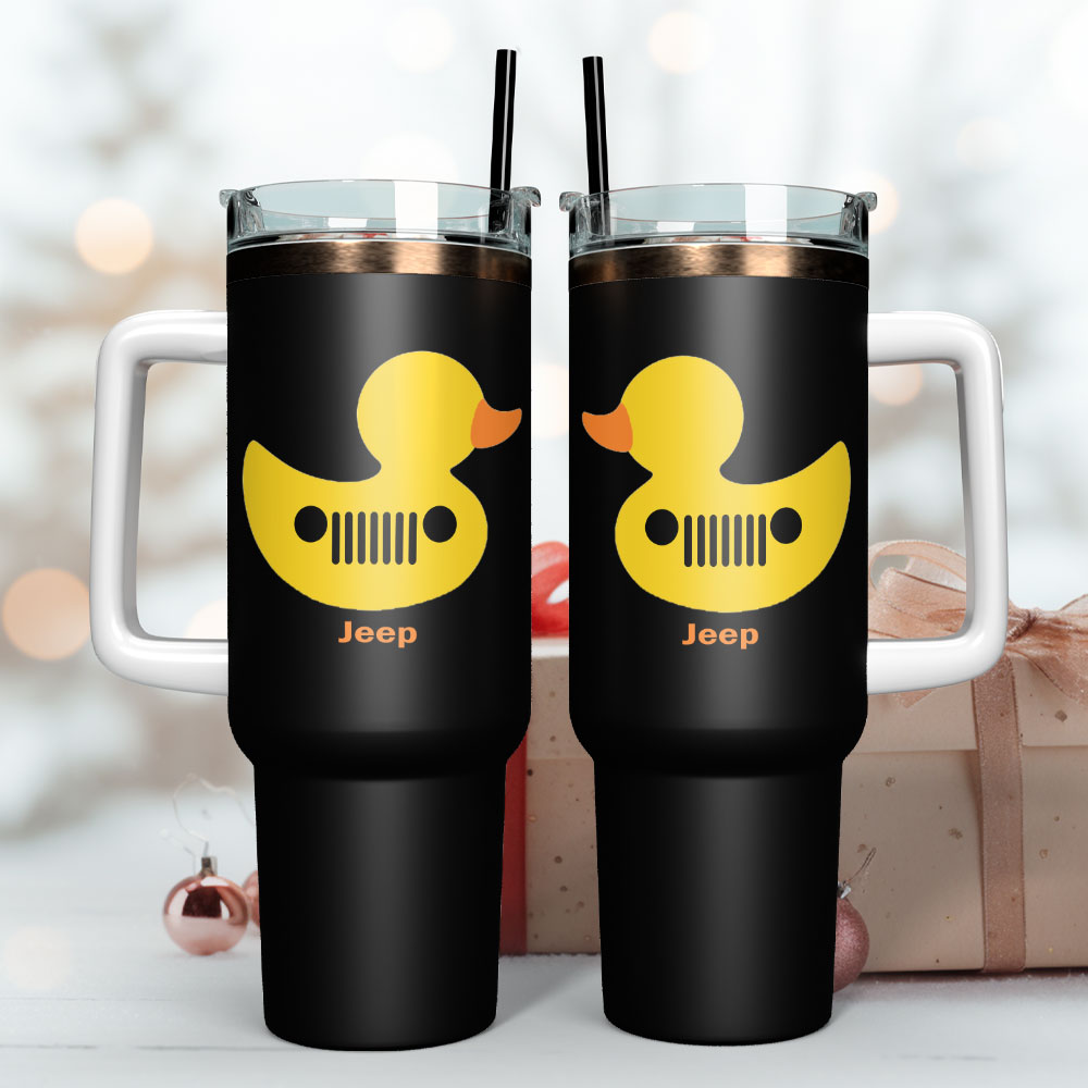 Duck Jeep Custom Stanley Cup 40 oz 30 oz Tumbler With HandleTVC2301248