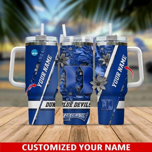 Duke Blue Devils NCAA Custom Stanley Cup 40 oz 30 oz Tumbler With HandleTVC230102 - Image 3