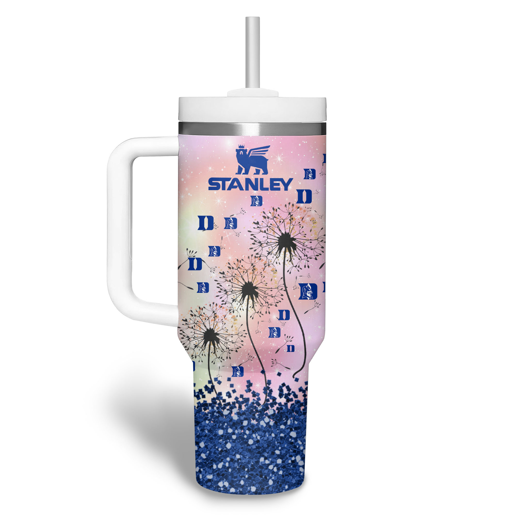 Duke Blue Devils NCAA Sports Custom Stanley Cup 40 oz 30 oz Tumbler With HandleTVC2301342 - Image 2