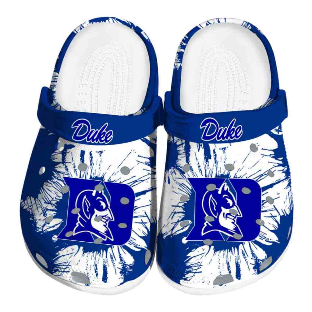 Duke Blue Devils Splatter Graphics ClogTVC1801988