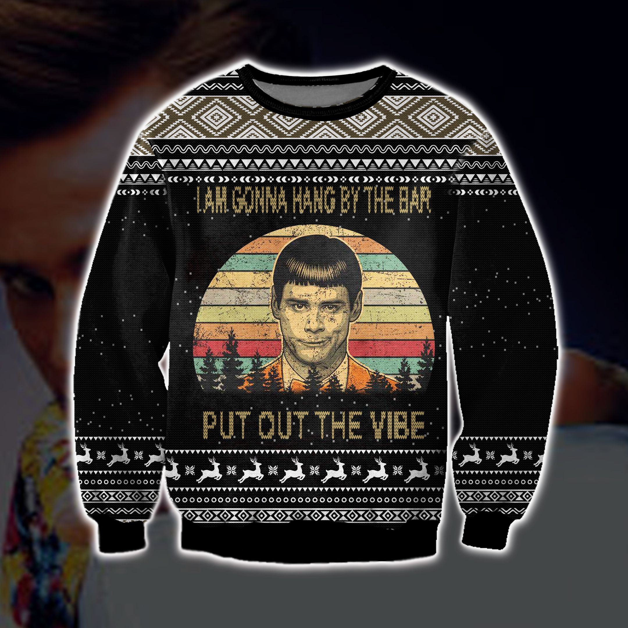 Dumb And Dumber To 3D Print Ugly Christmas Sweater Adult 3D Funny Matching for family