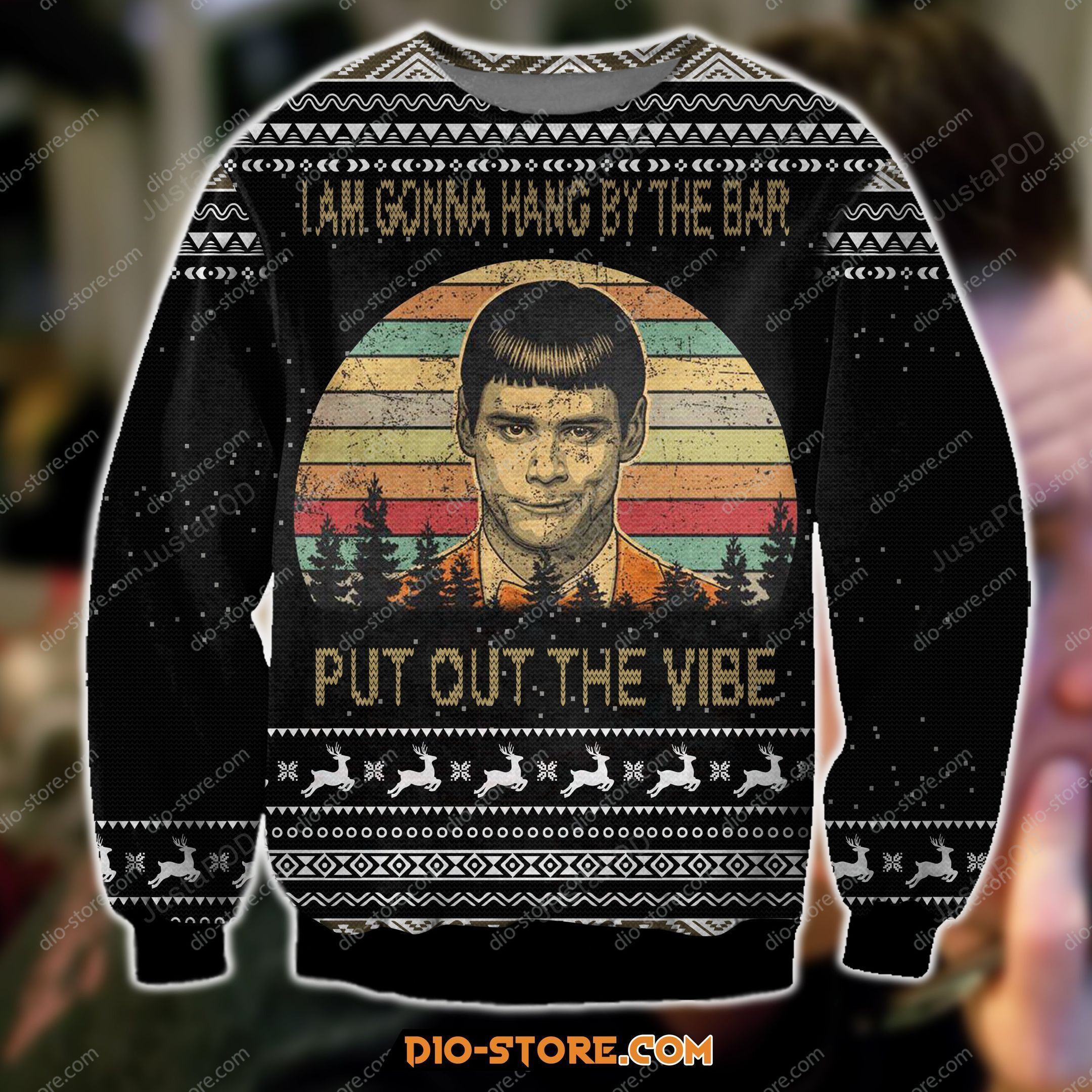 Dumb And Dumber To 3D Print Ugly Christmas, Ugly Christmas Sweater Adult 3D Funny Matching for family