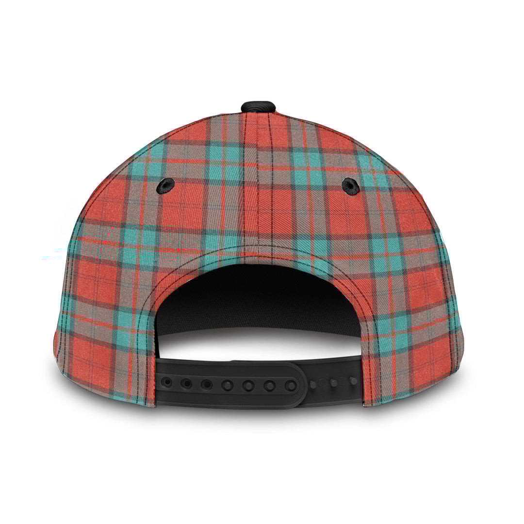 Dunbar Ancient Tartan Baseball Cap, Tartan Plaid Cap with Family Crest K23 Trucker Hats Custom Hats Gifts For Men & Women