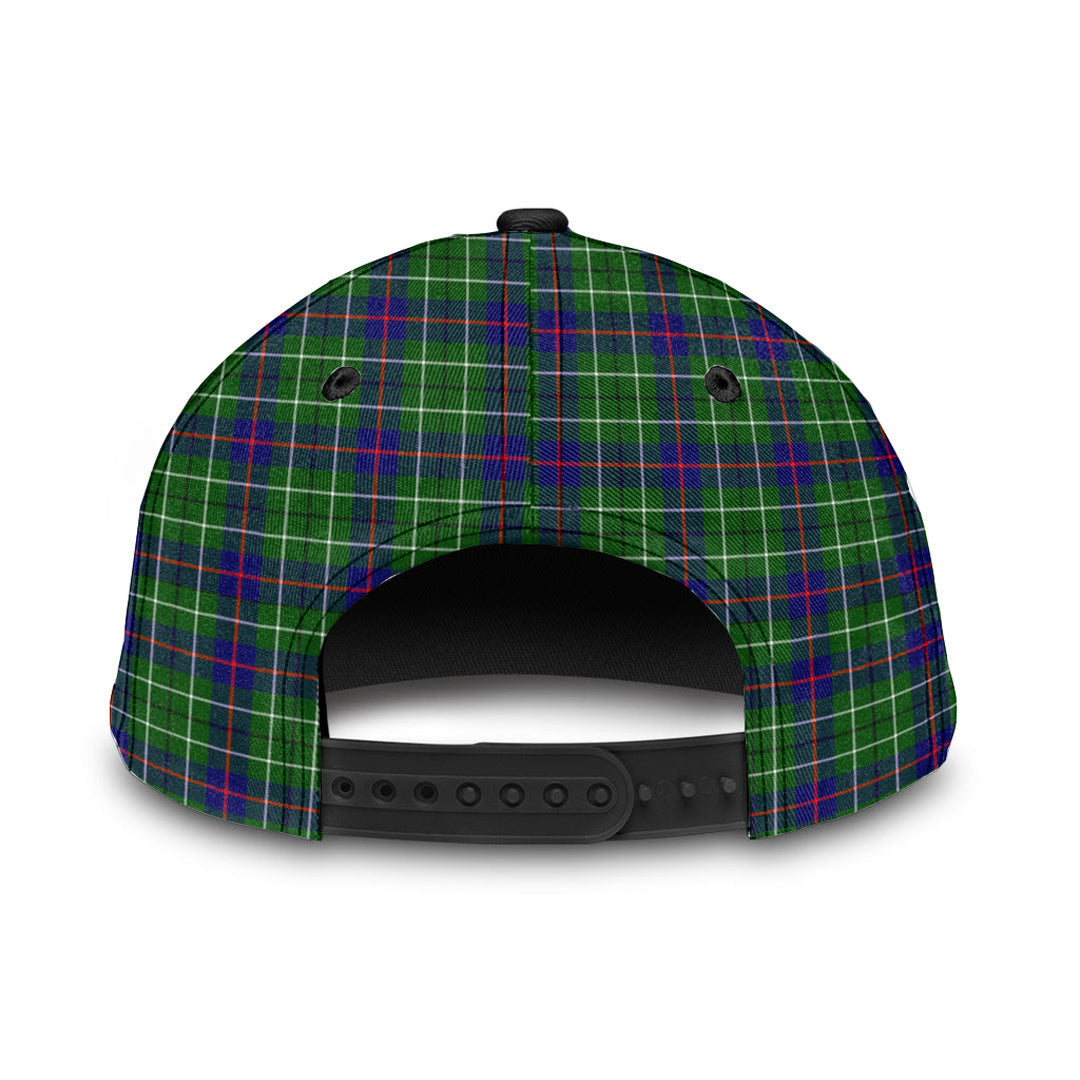 Duncan Modern Tartan Baseball Cap, Tartan Plaid Cap with Family Crest K23 Trucker Hats Custom Hats Gifts For Men & Women