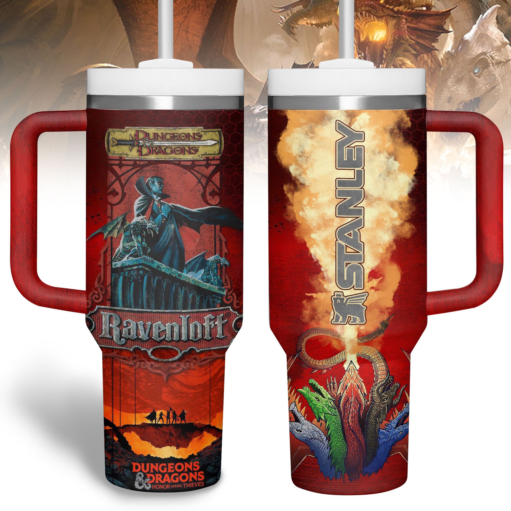 Dungeons & Dragons Games Custom Stanley Cup 40 oz 30 oz Tumbler With HandleTVC2301234