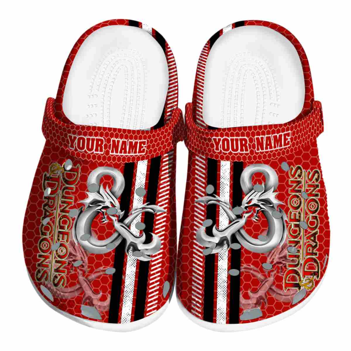 Dungeons & Dragons Movie Crocs Crocband Clogs Shoes Comfortable For Men Women and Kids