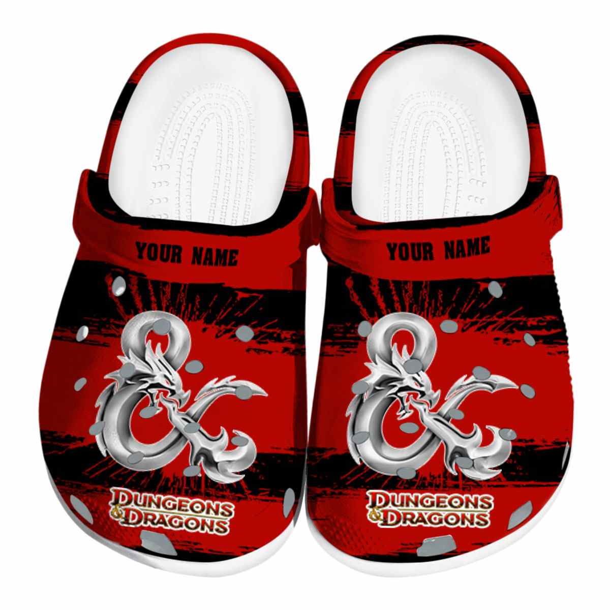 Dungeons & Dragons Movie Crocs Crocband Clogs Shoes Comfortable For Men Women and Kids