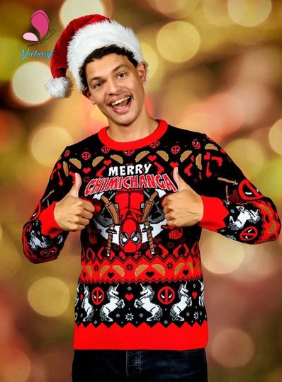 Dungeons & Dragons Seven Dice A-Rolling Ugly Christmas Sweater, Ugly Christmas Sweater - Image 4
