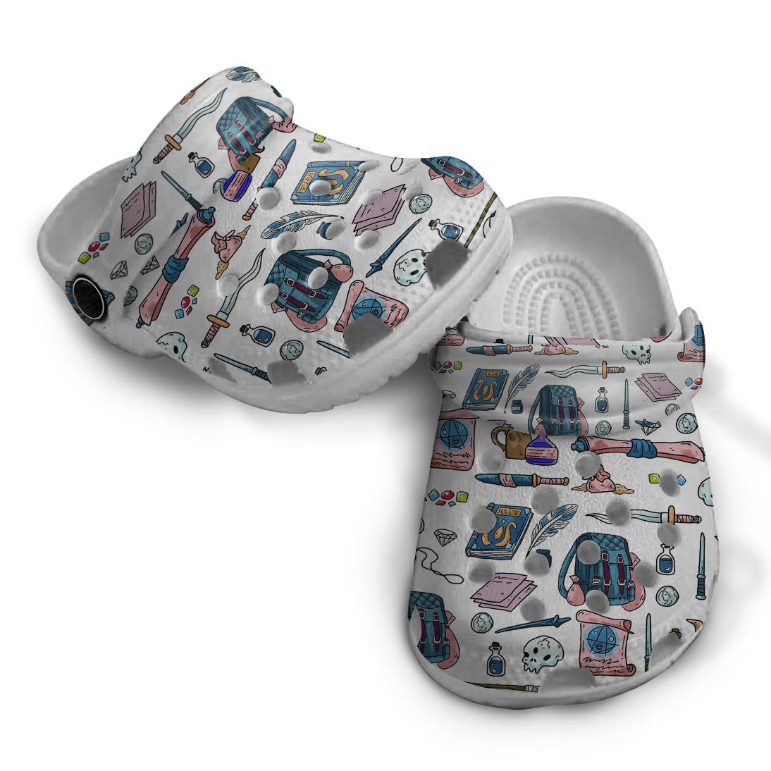 Dungeons and Dragons Game Crocs Crocband Clogs Shoes Comfortable For Men Women and Kids - Image 8