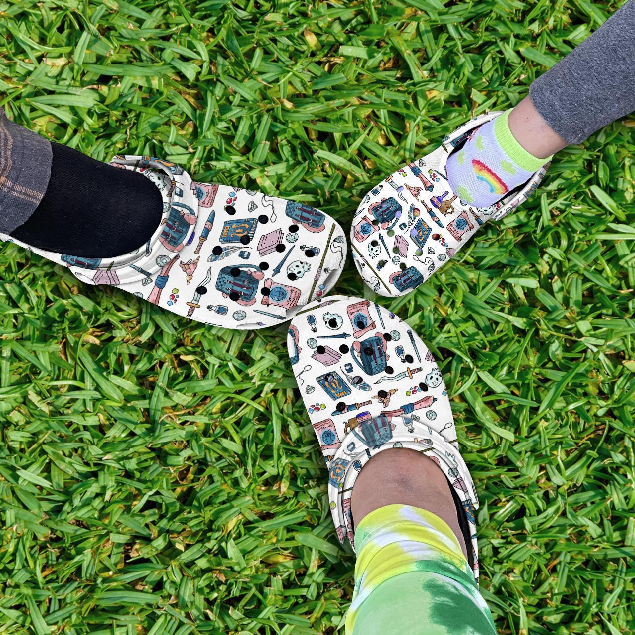 Dungeons and Dragons Game Crocs Crocband Clogs Shoes Comfortable For Men Women and Kids - Image 6