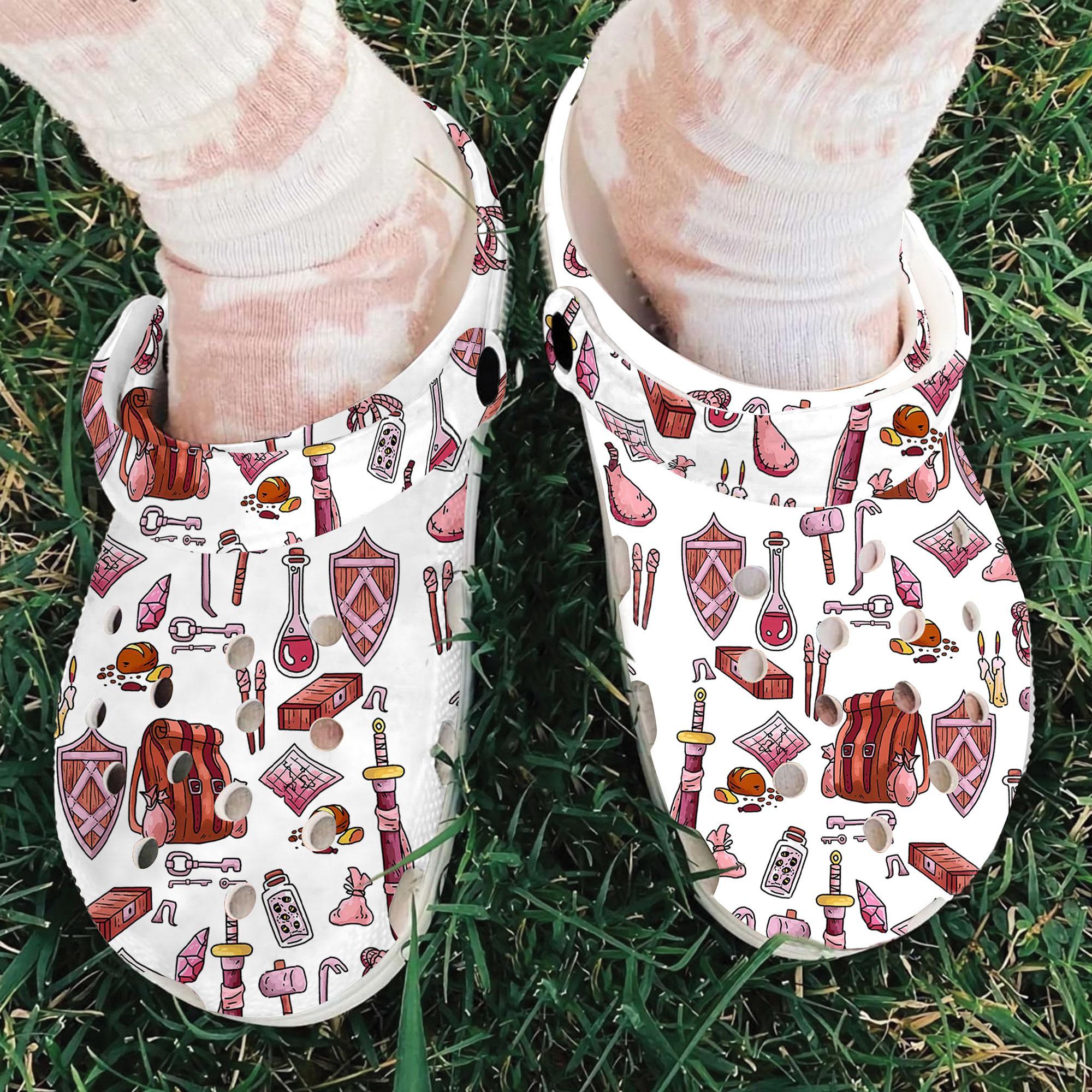 Dungeons and Dragons Game Crocs Crocband Clogs Shoes Comfortable For Men Women and Kids - Image 2