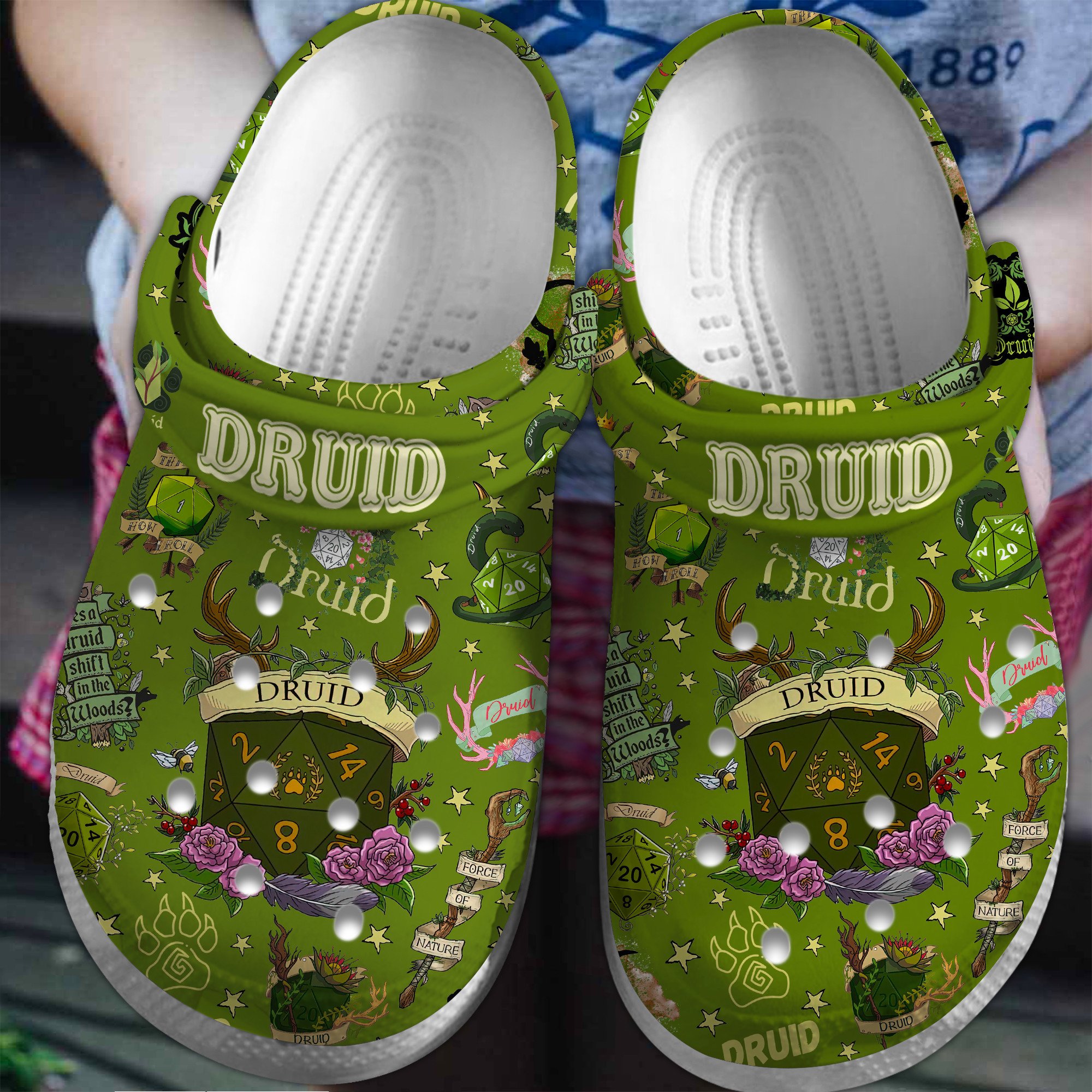 Dungeons And Dragons Game Crocs Crocband Clogs Shoes Comfortable For Men Women and Kids