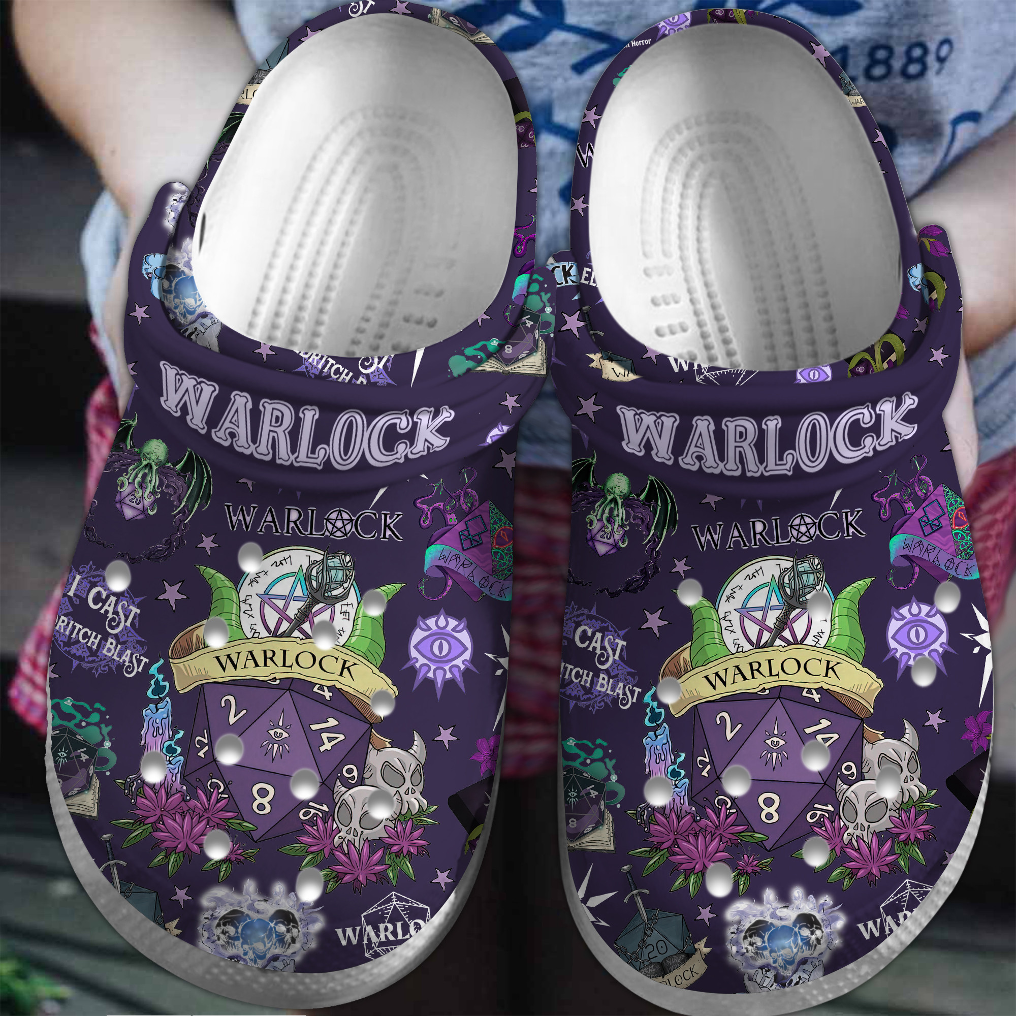 Dungeons And Dragons Movie Game Crocs Crocband Clogs Shoes Comfortable For Men Women and Kids