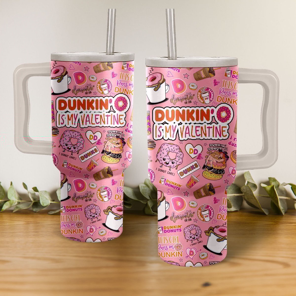 Dunkinâ€™ Donuts Food Custom Stanley Cup 40 oz 30 oz Tumbler With HandleTVC2301272
