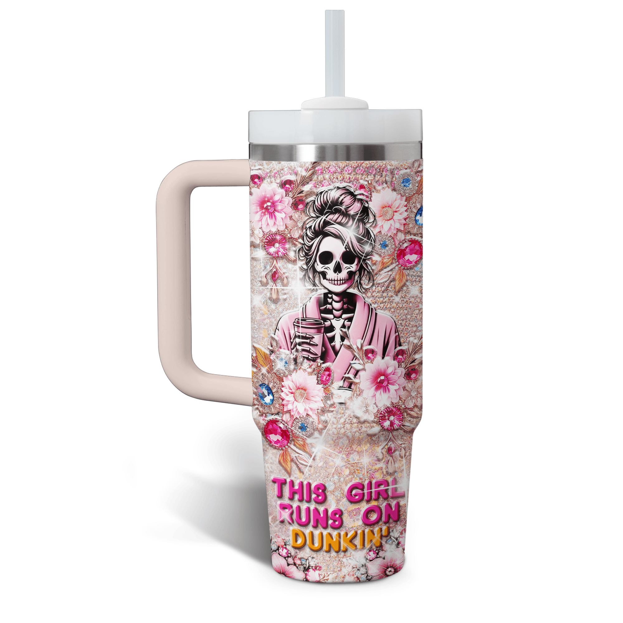 Dunkin Donuts Custom Stanley Cup 40 oz 30 oz Tumbler With HandleTVC2301527 - Image 3
