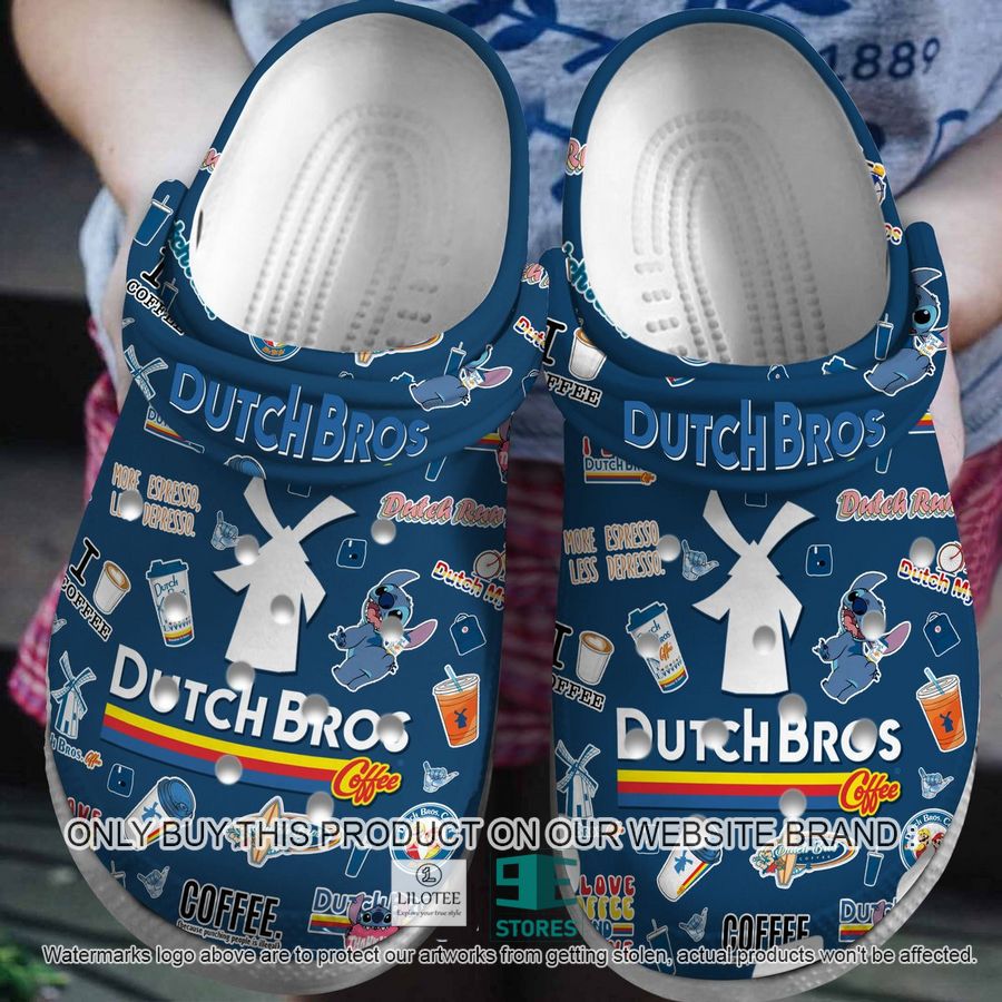 Dutch Bros Coffee Crocs Crocband Clogs Shoes Comfortable For Men Women and Kids