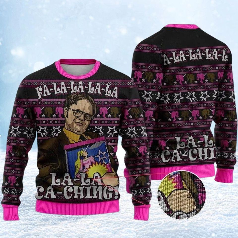 Dw Schrute The Office Ugly Christmas Sweater, Funny TV Series