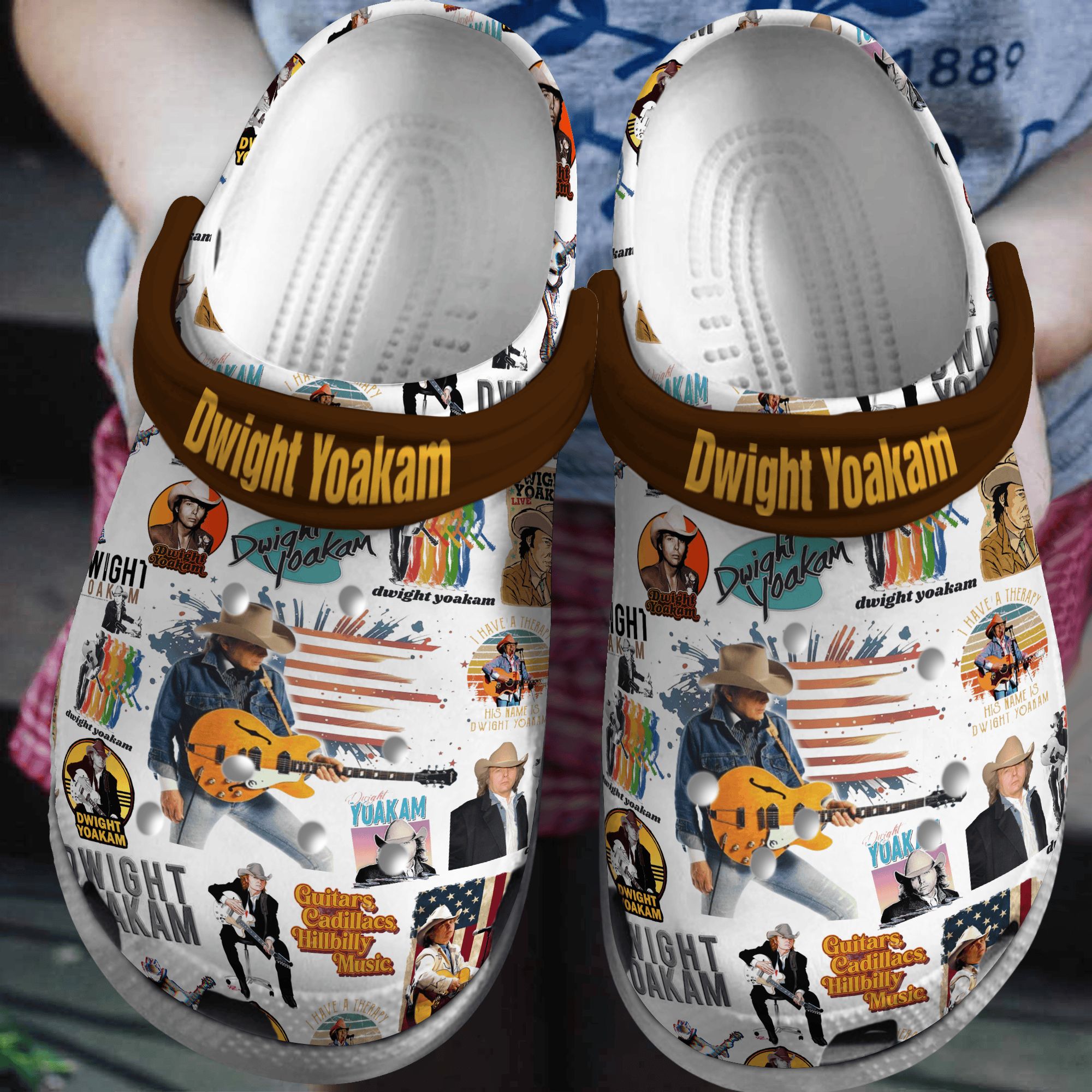 Dwight Yoakam Music Crocs Crocband Clogs Shoes Comfortable For Men Women and Kids