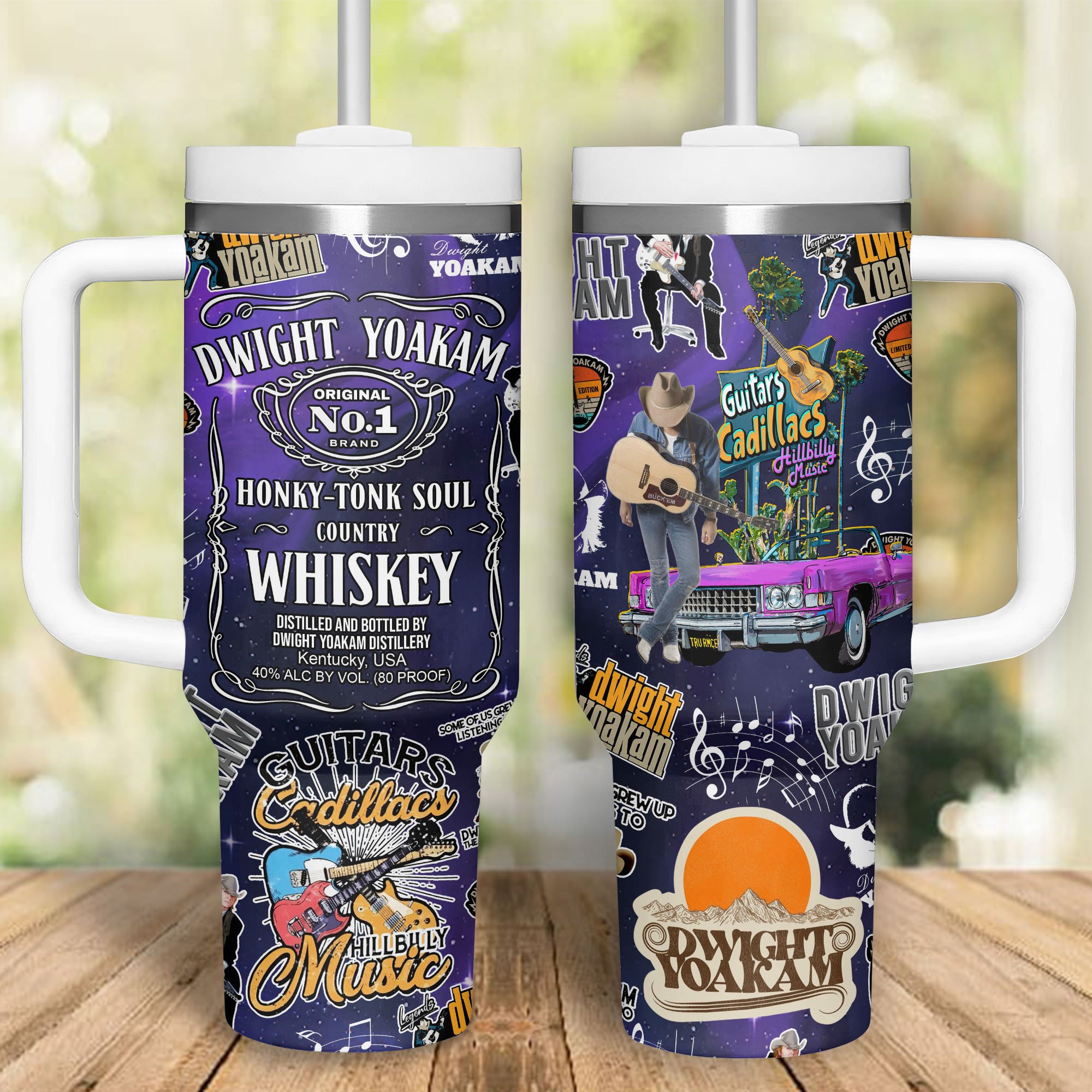 Dwight Yoakam Music Custom Stanley Cup 40 oz 30 oz Tumbler With HandleTVC2301280