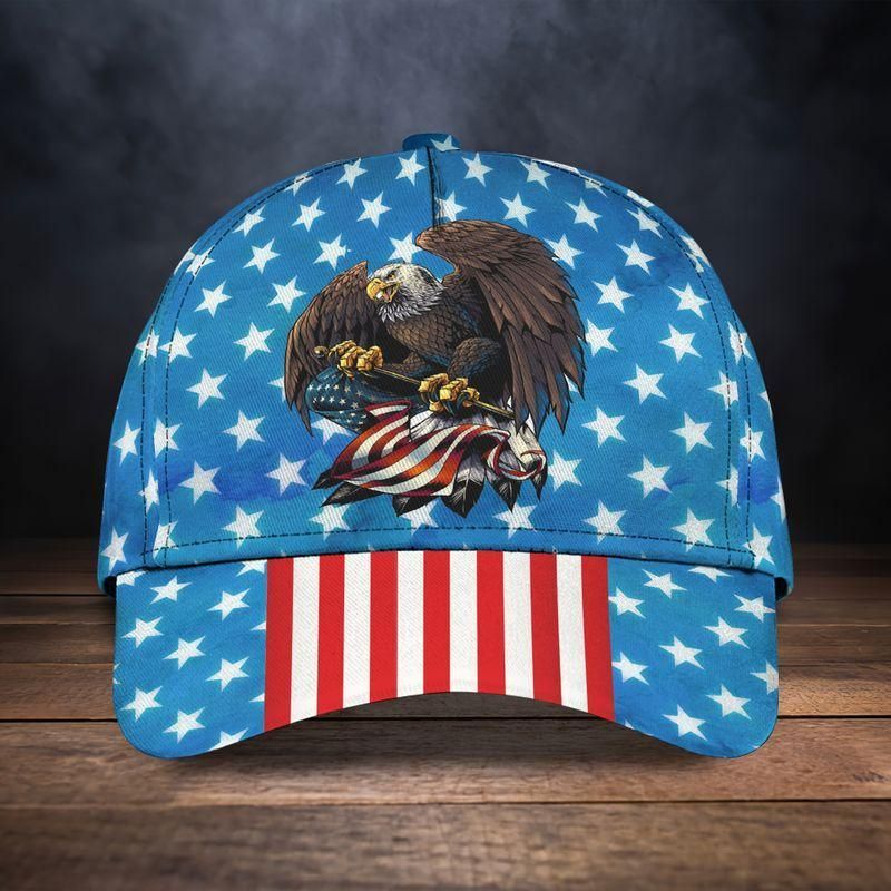 Eagle American Flag Vetercan Day Classic Cap Baseball Cap Trucker Hats Custom Hats Gifts For Men & Women