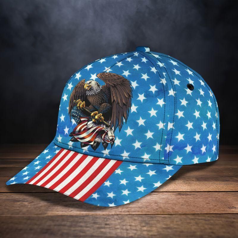 Eagle American Flag Vetercan Day Classic Cap Baseball Cap Trucker Hats Custom Hats Gifts For Men & Women