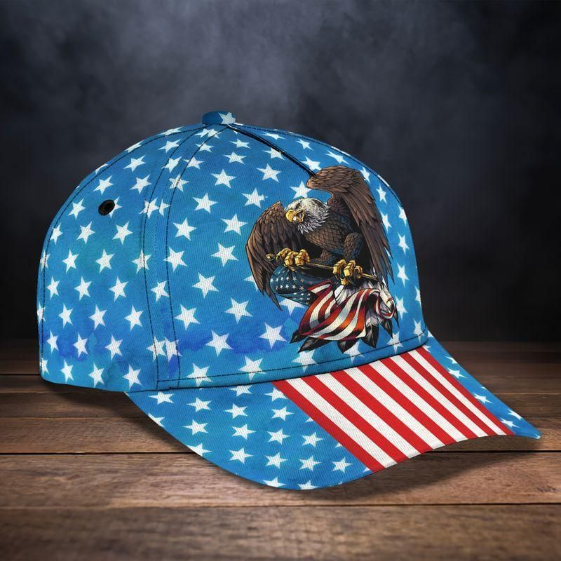 Eagle American Flag Vetercan Day Classic Cap Baseball Cap Trucker Hats Custom Hats Gifts For Men & Women