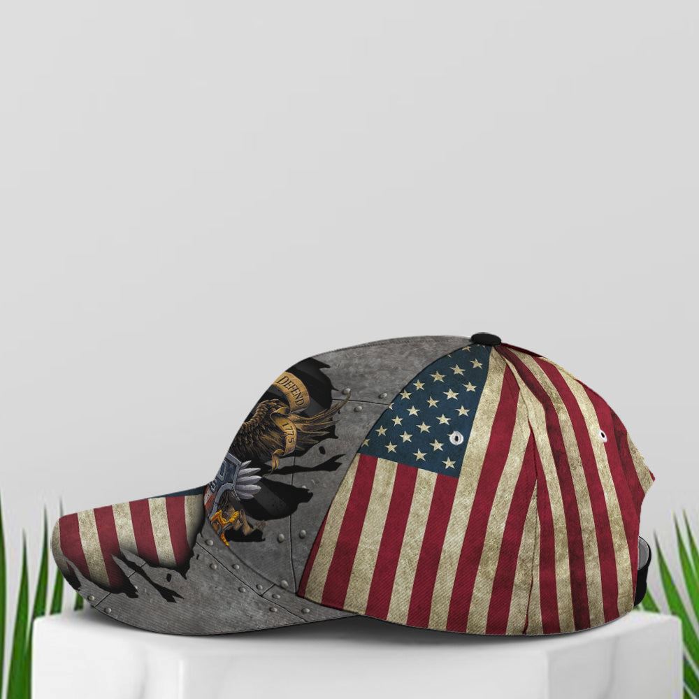 Eagle Armed Force US Flag Baseball Cap, Christian, Jesus Hat Trucker Hats Custom Hats Gifts For Men & Women