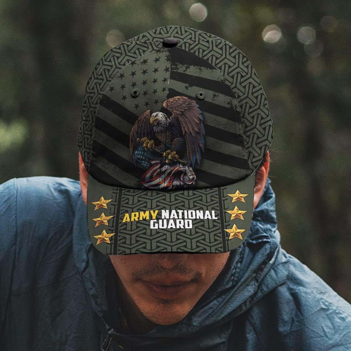 Eagle Army National Guard Baseball Cap - Christian Hats for Men and Women Trucker Hats Custom Hats Gifts For Men & Women