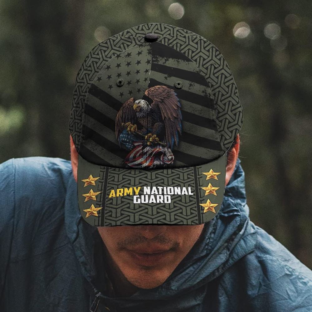 Eagle Army National Guard Baseball Cap, Christian, Jesus Hat Trucker Hats Custom Hats Gifts For Men & Women