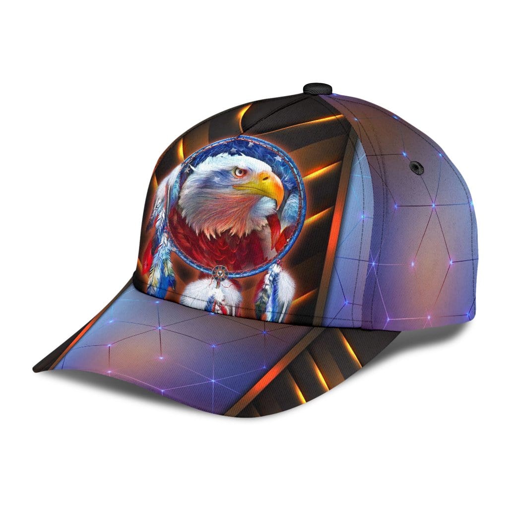 Eagle Baseball Cap Eagle Dram Catcher Galaxy Classic Hat Trucker Hats Custom Hats Gifts For Men & Women