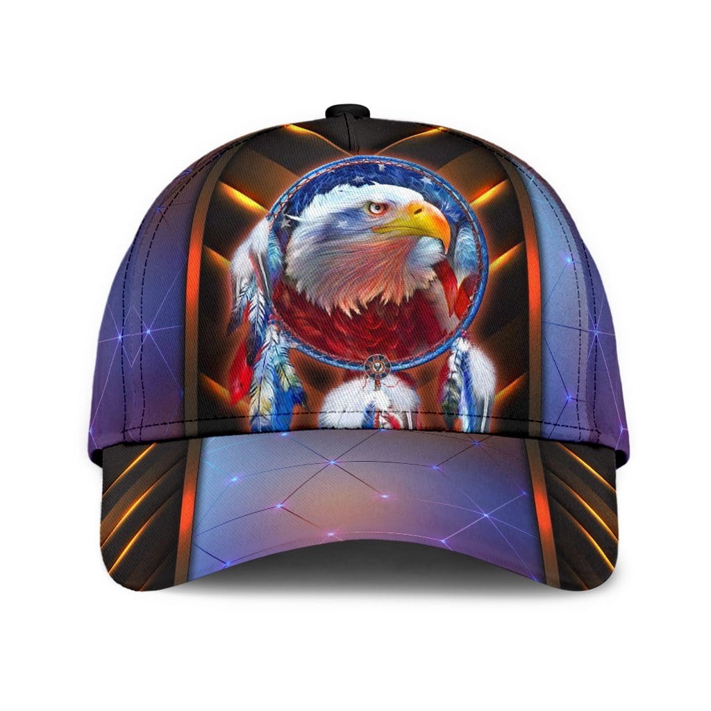 Eagle Baseball Cap Eagle Dram Catcher Galaxy Classic Hat Trucker Hats Custom Hats Gifts For Men & Women