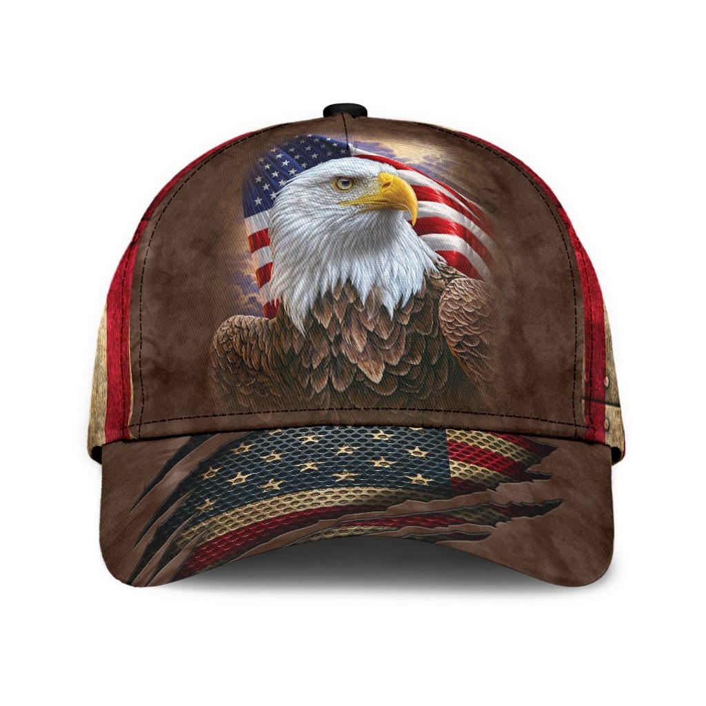 Eagle Baseball Cap Eagle Independance Classic Hat Trucker Hats Custom Hats Gifts For Men & Women