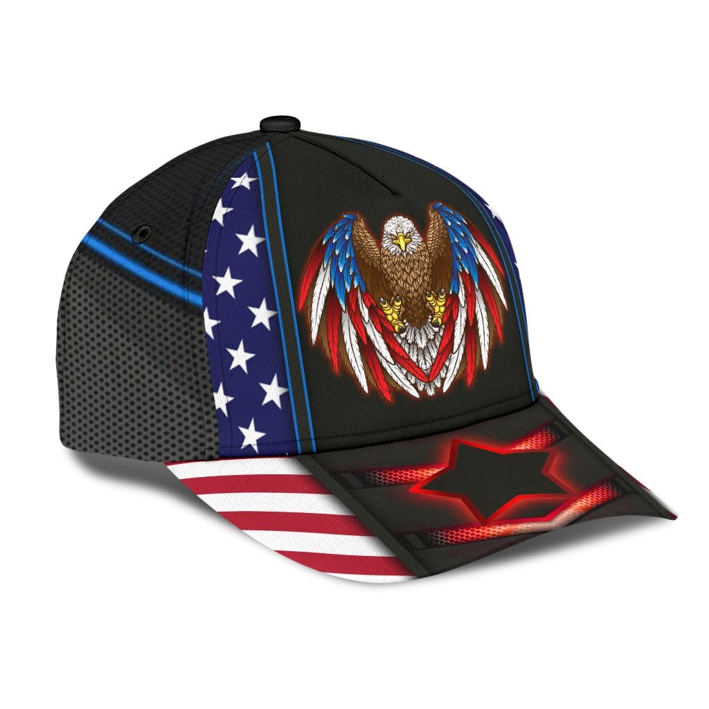 Eagle Baseball Cap Eagle Proud American Classic Hat Trucker Hats Custom Hats Gifts For Men & Women