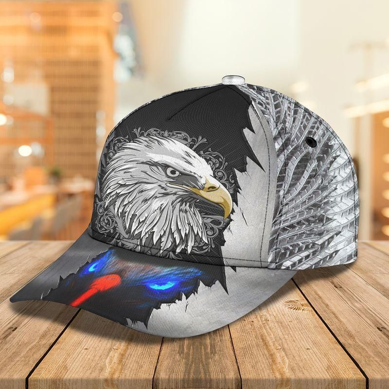 Eagle Grey Classic Cap Baseball Cap Trucker Hats Custom Hats Gifts For Men & Women